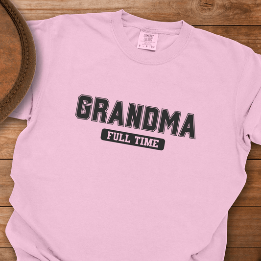 Grandma Full Time Gym T-Shirt