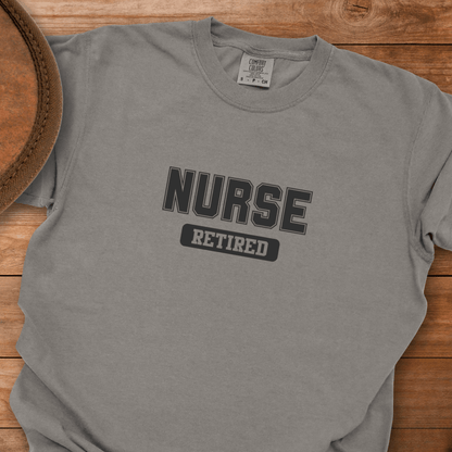 Nurse Retired Gym T-Shirt