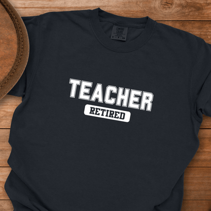 Teacher Retired Gym T-Shirt