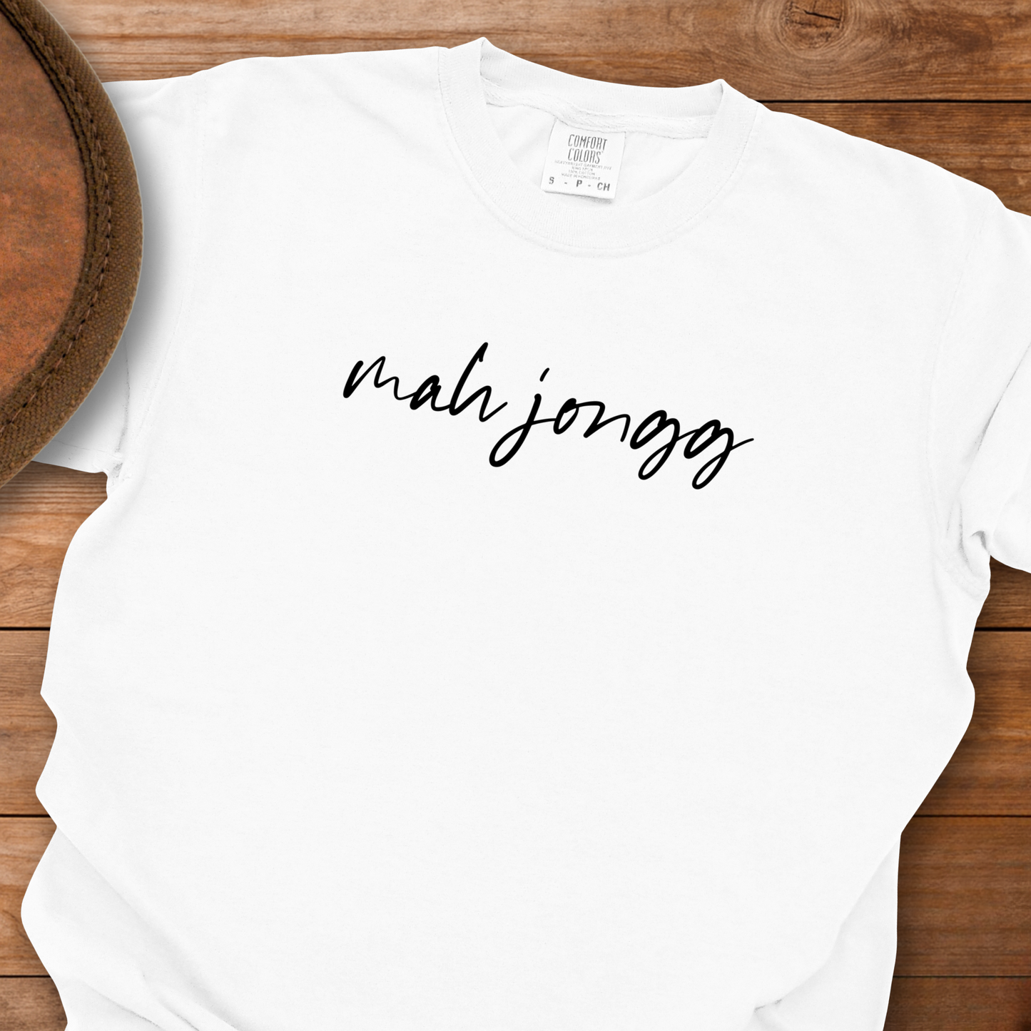 Mah Jongg Cursive T-Shirt
