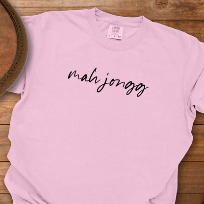 Mah Jongg Cursive T-Shirt