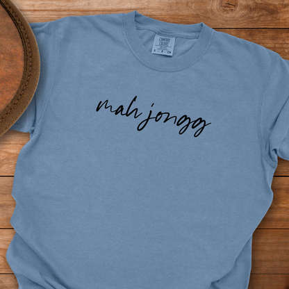 Mah Jongg Cursive T-Shirt