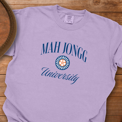 Mah Jongg University Flower T-Shirt