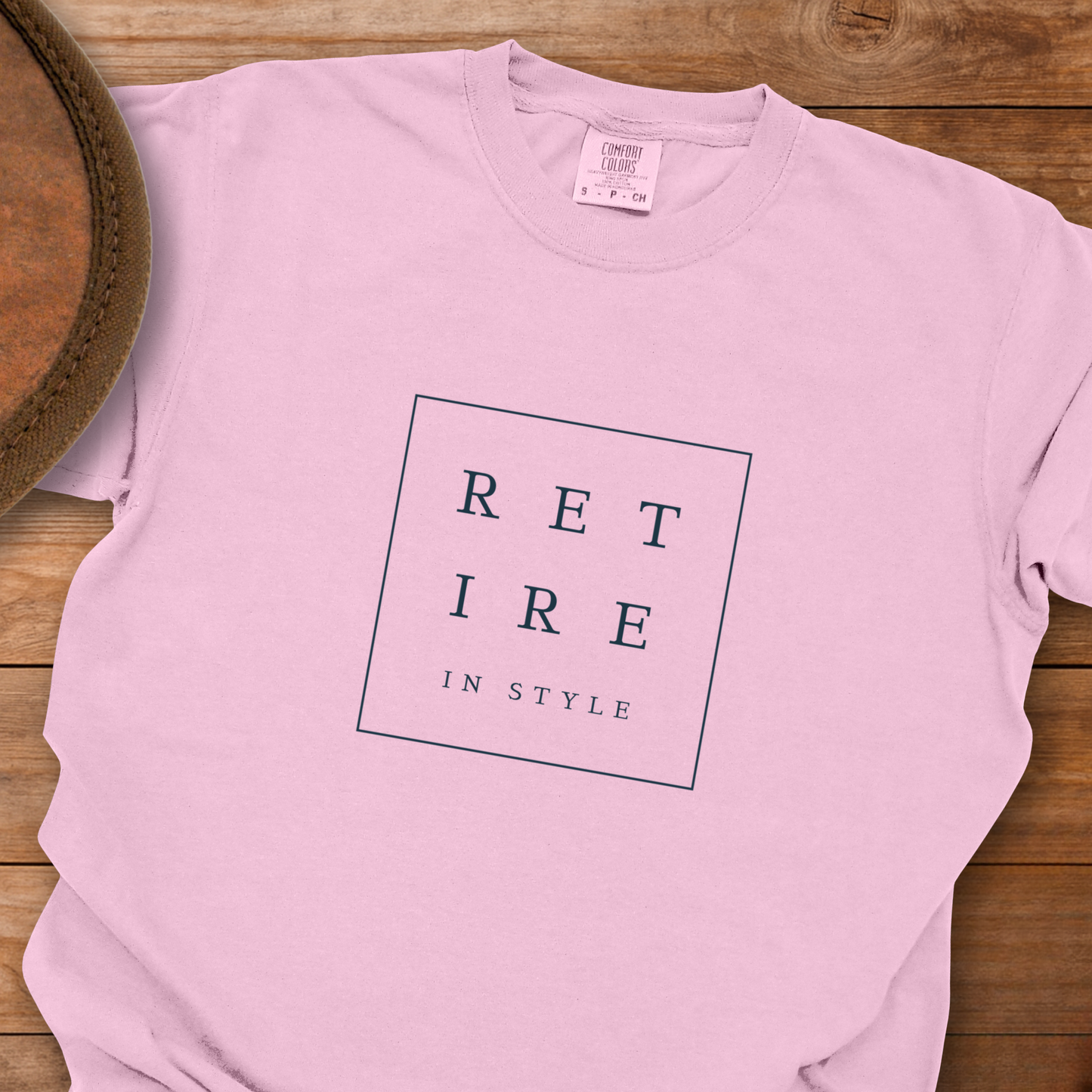Retire in Style Square T-Shirt