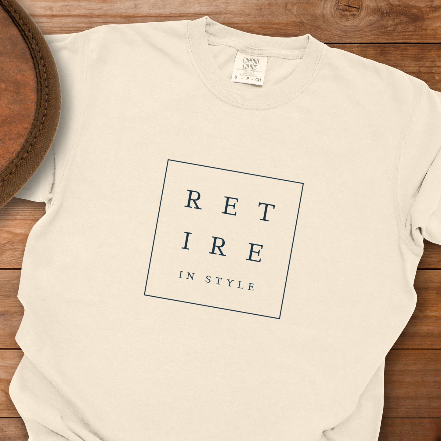 Retire in Style Square T-Shirt