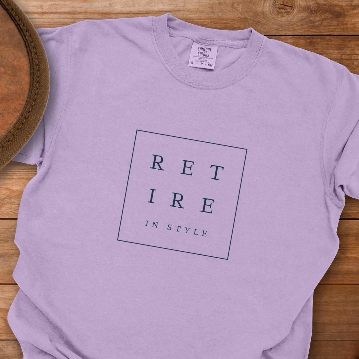 Retire in Style Square T-Shirt