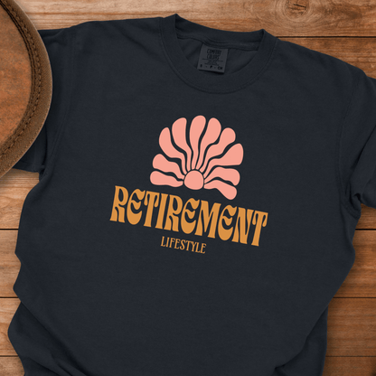 Retirement Lifestyle Beach T-Shirt