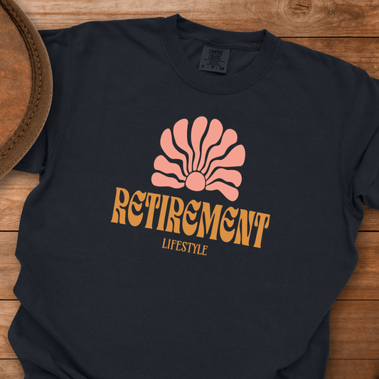 Retirement Lifestyle Beach T-Shirt