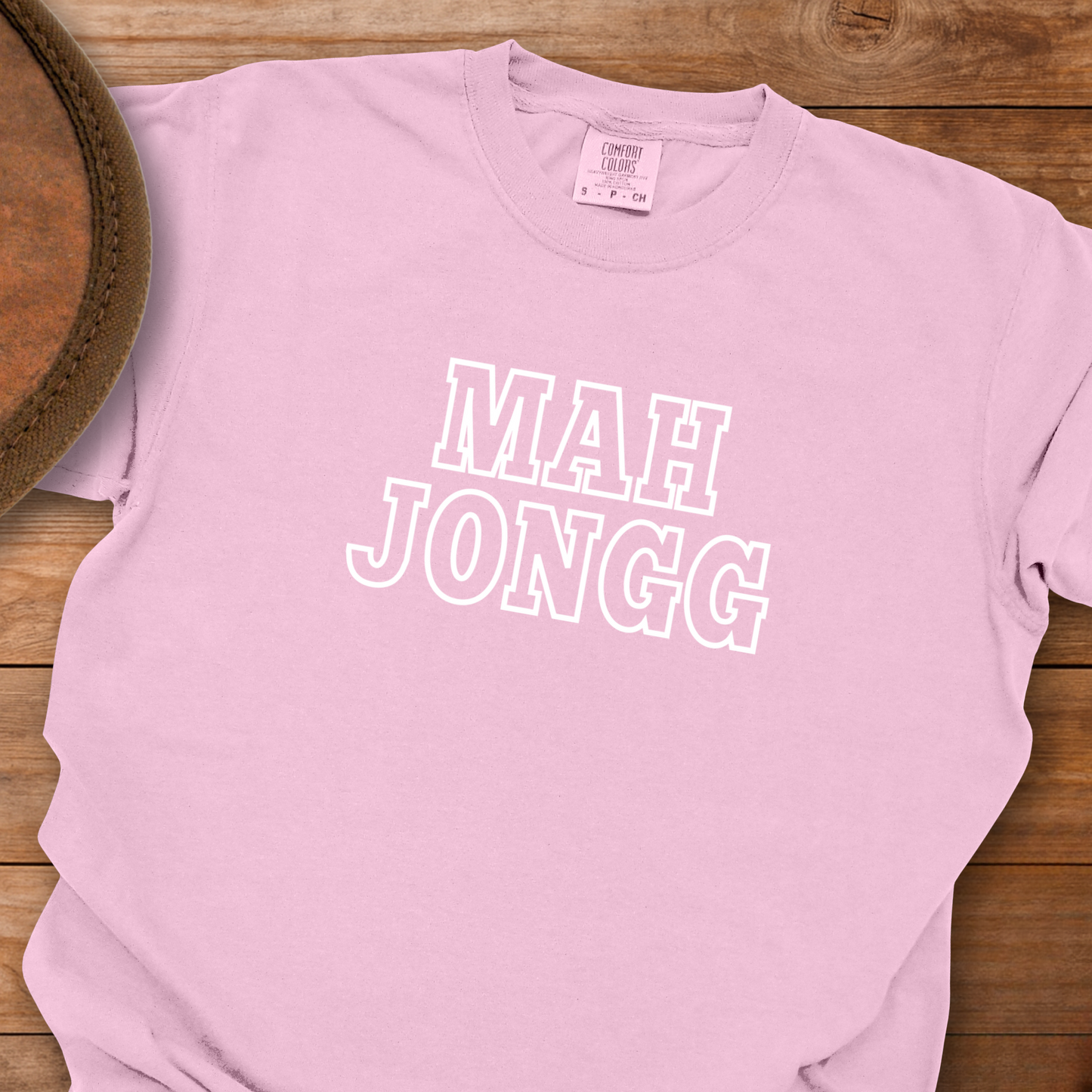 Mah Jongg College Outline T-Shirt