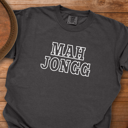 Mah Jongg College Outline T-Shirt
