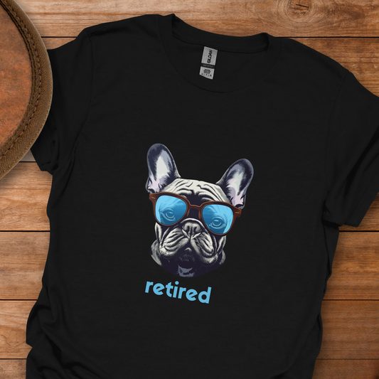 Dog Sunglasses Retired T-Shirt