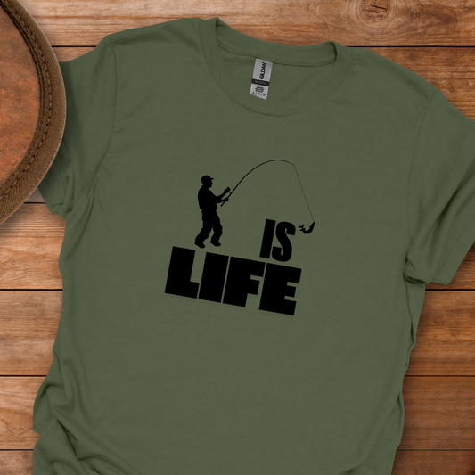 Men's Fishing Is Life T-Shirt