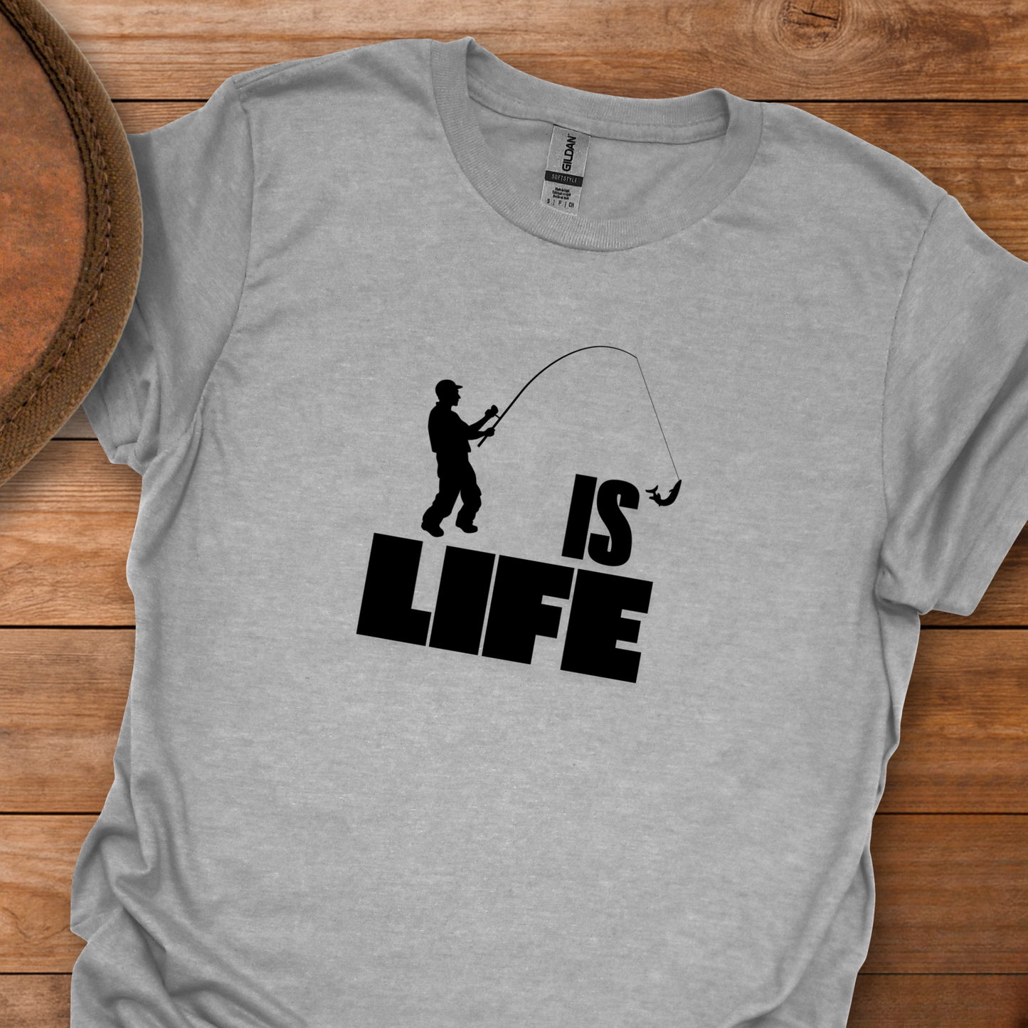 Men's Fishing Is Life T-Shirt