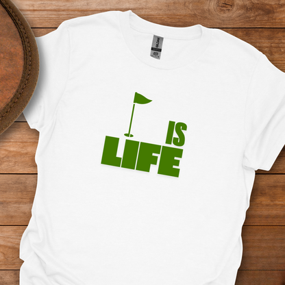 Golf Is Life Flag T-Shirt