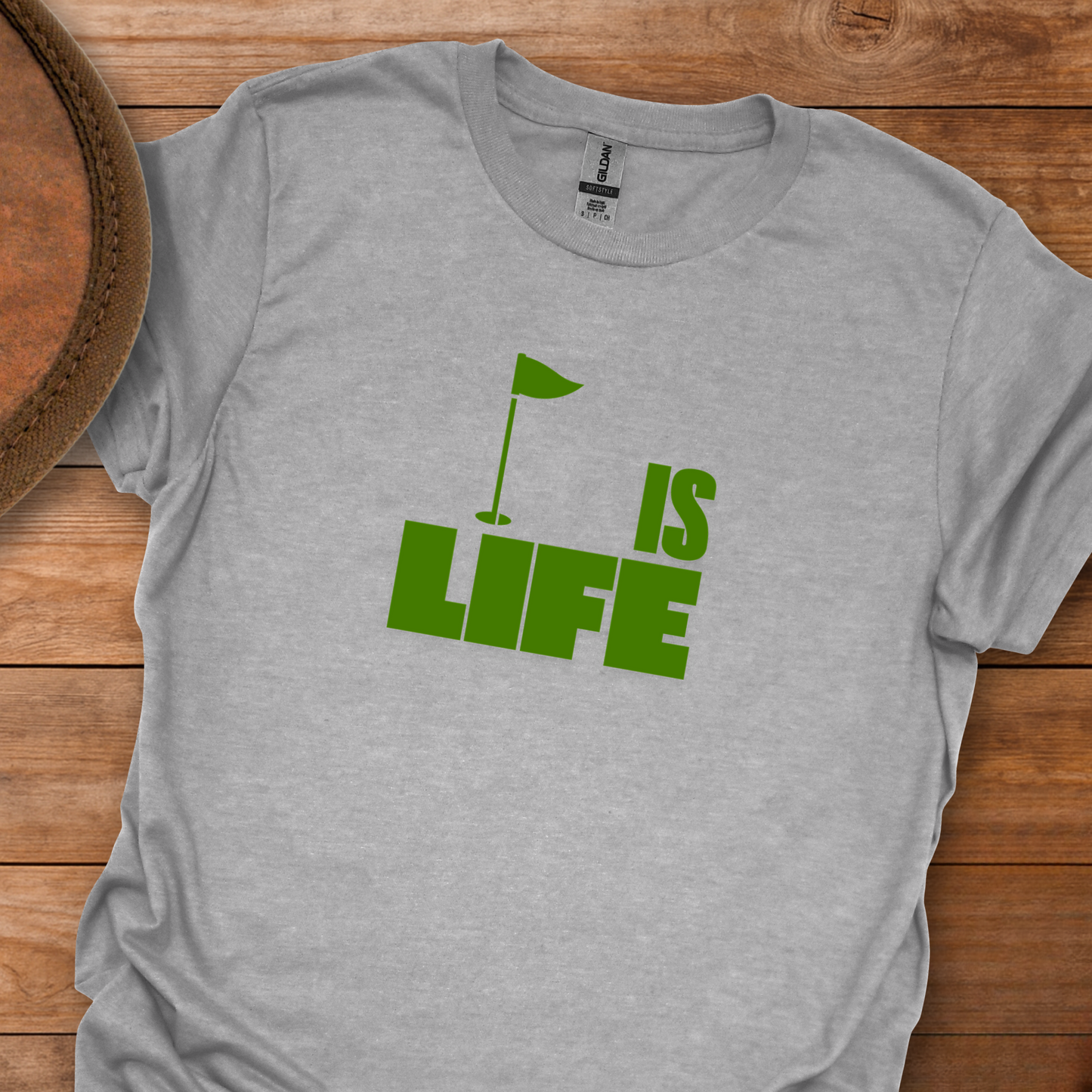 Golf Is Life Flag T-Shirt