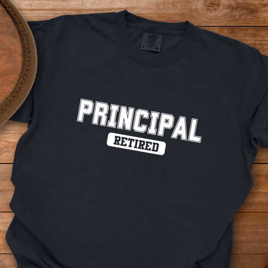 Principal Retired Gym T-Shirt