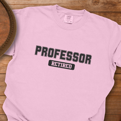 Professor Retired Gym T-Shirt