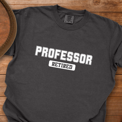 Professor Retired Gym T-Shirt