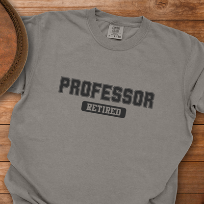 Professor Retired Gym T-Shirt