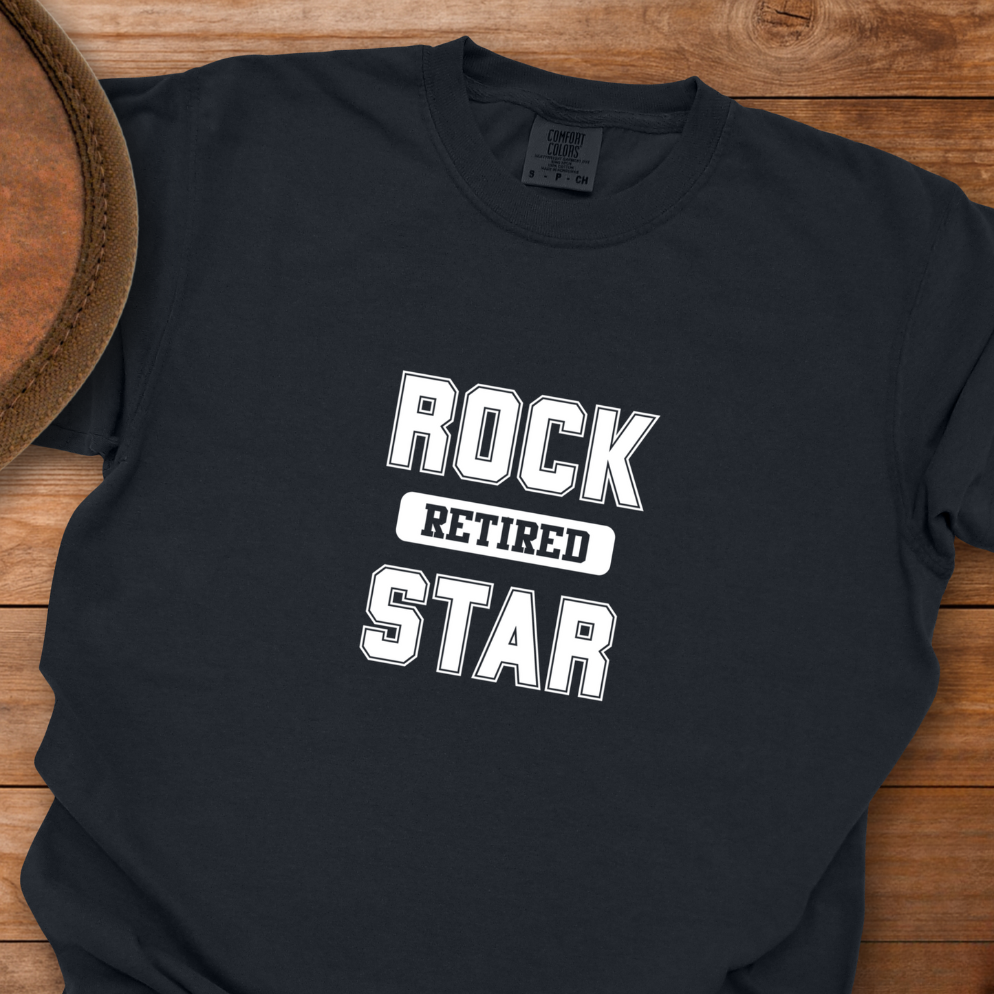 Rock Star Retired Gym T-Shirt