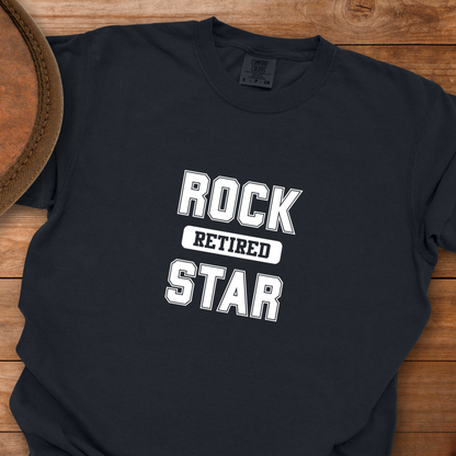 Rock Star Retired Gym T-Shirt