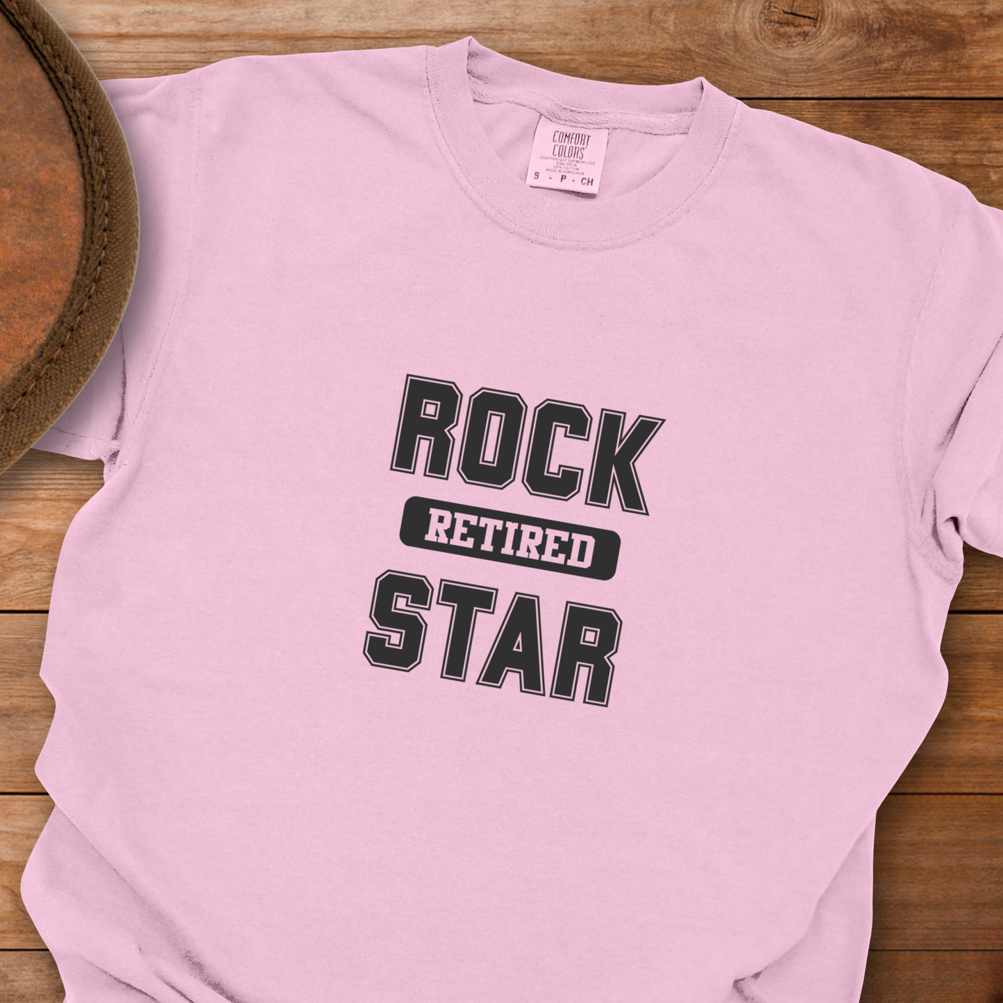 Rock Star Retired Gym T-Shirt