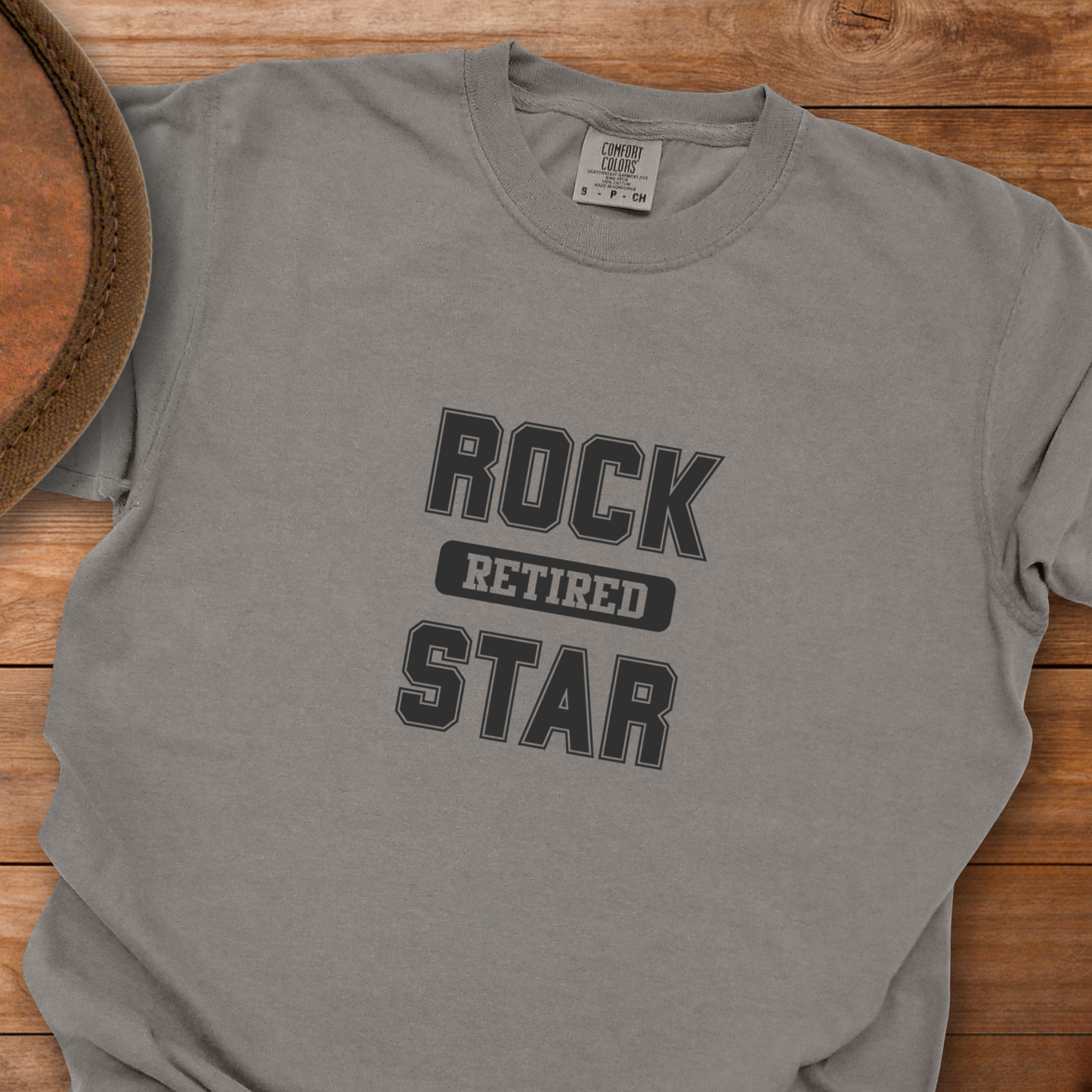 Rock Star Retired Gym T-Shirt