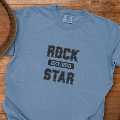 Rock Star Retired Gym T-Shirt