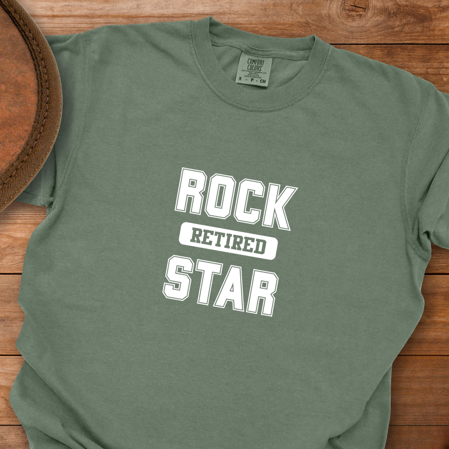 Rock Star Retired Gym T-Shirt