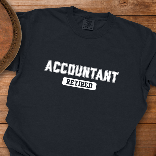 Accountant Retired Gym T-Shirt