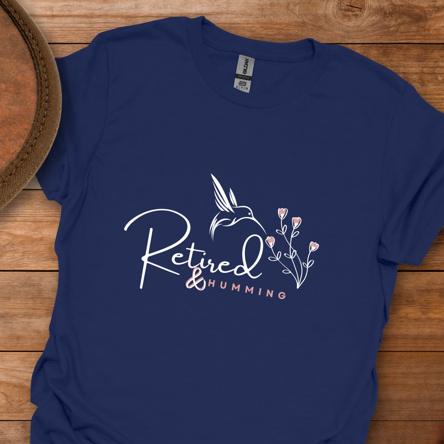 Retired & Humming Hummingbird T-Shirt