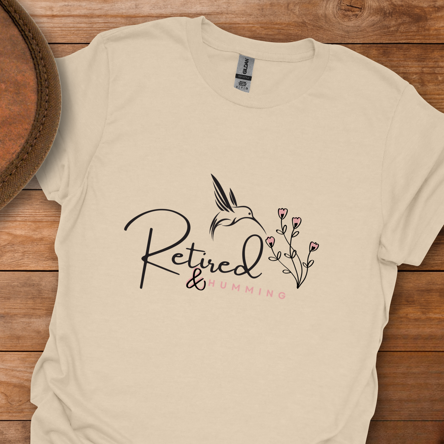 Retired & Humming Hummingbird T-Shirt