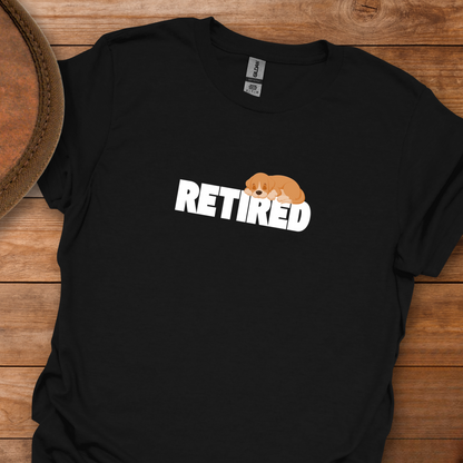 Retired Sleeping Dog T-Shirt