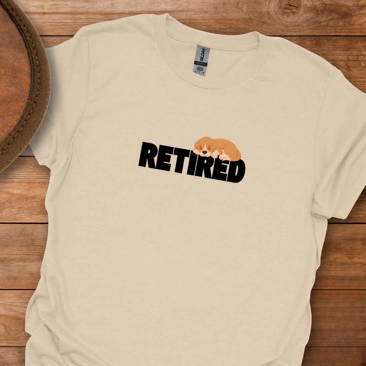 Retired Sleeping Dog T-Shirt