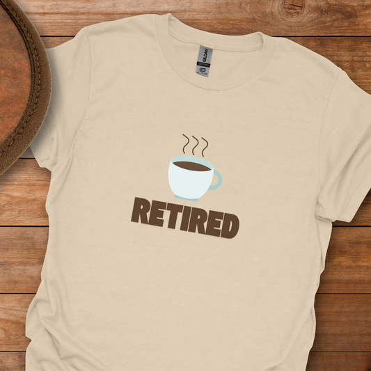 Retired Hot Coffee T-Shirt