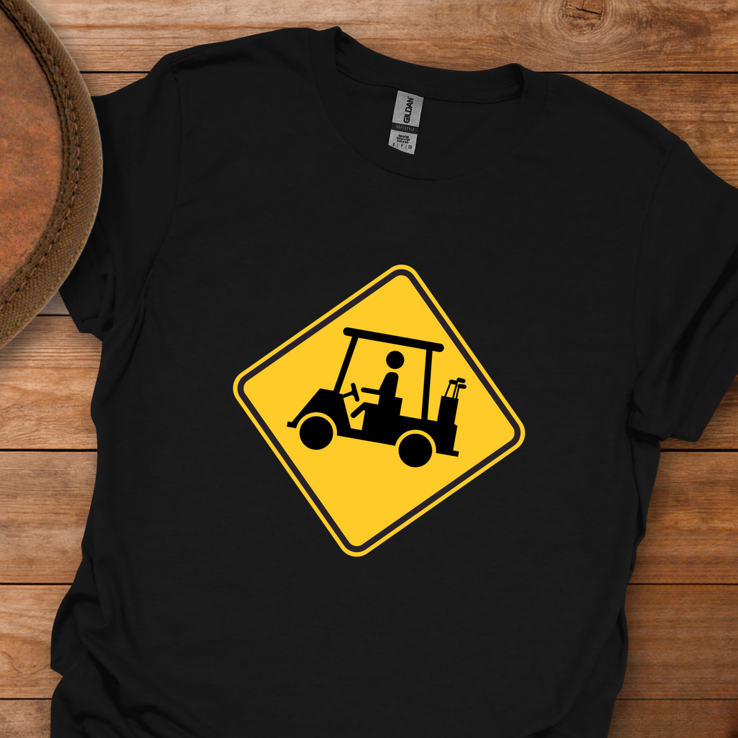 Golf Cart Crossing T-Shirt