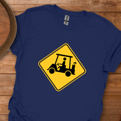 Golf Cart Crossing T-Shirt