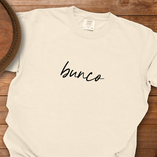 Bunco Cursive T-Shirt