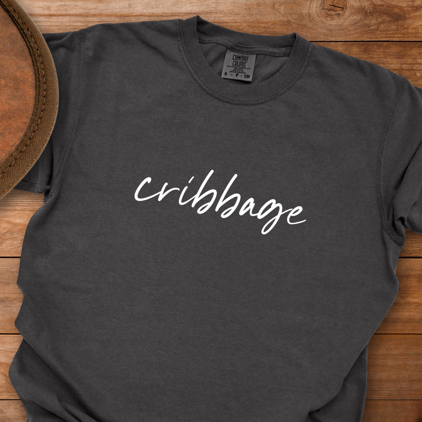 Cribbage Cursive T-Shirt