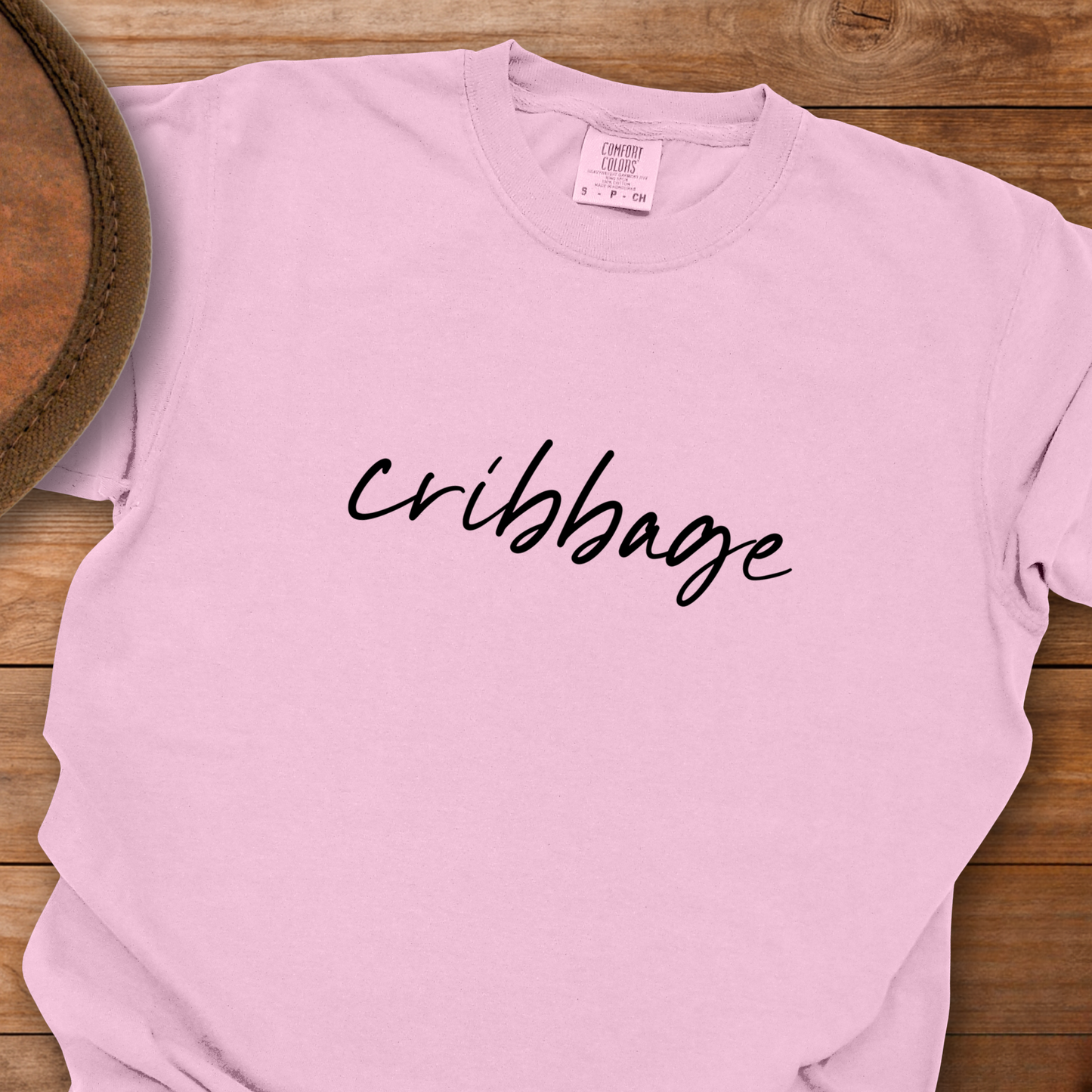 Cribbage Cursive T-Shirt