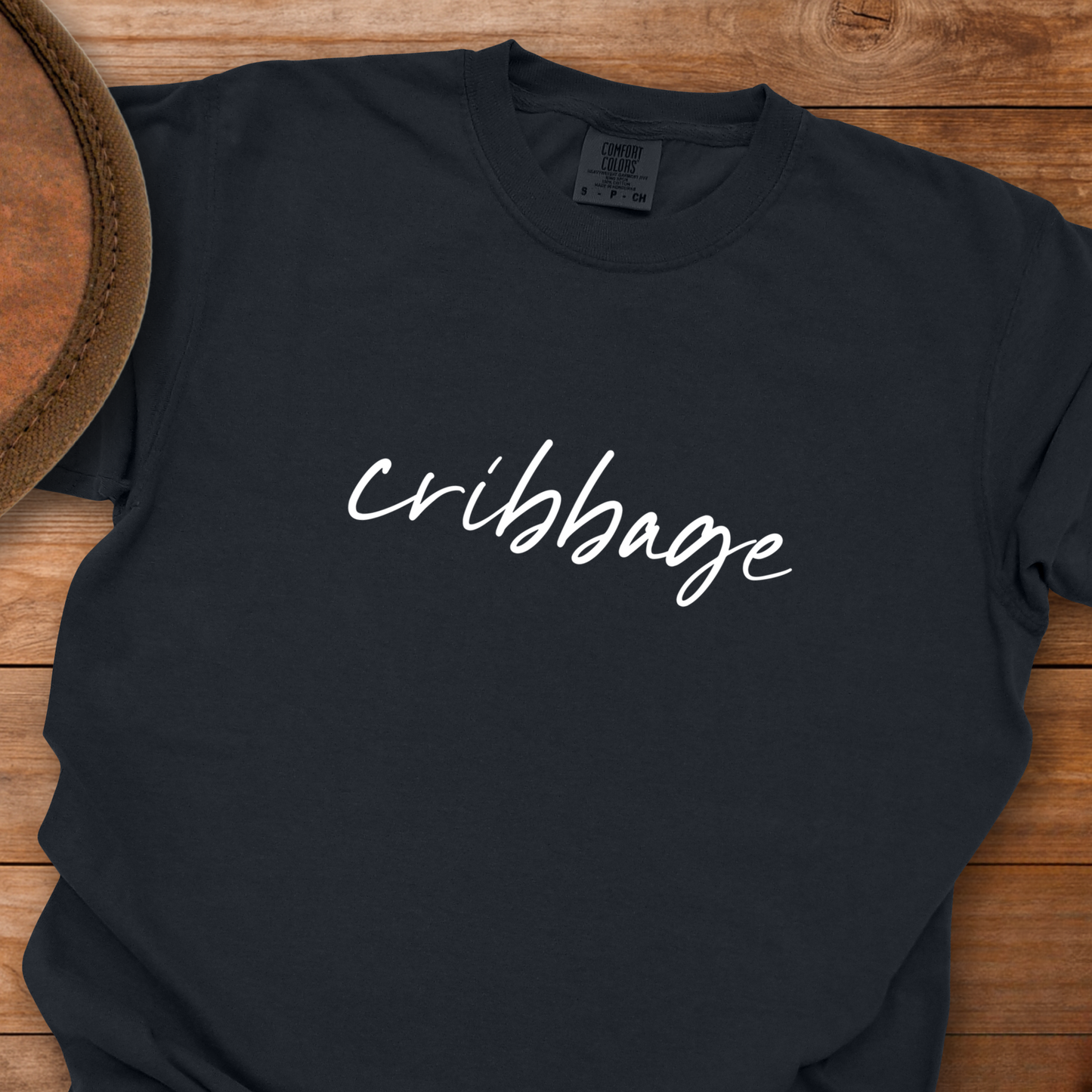 Cribbage Cursive T-Shirt