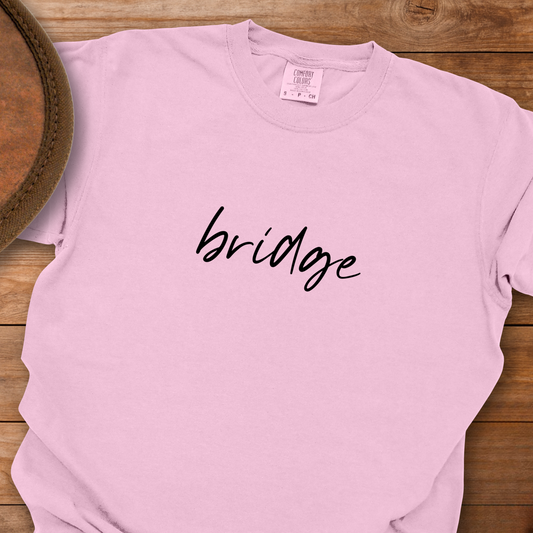 Bridge Cursive T-Shirt