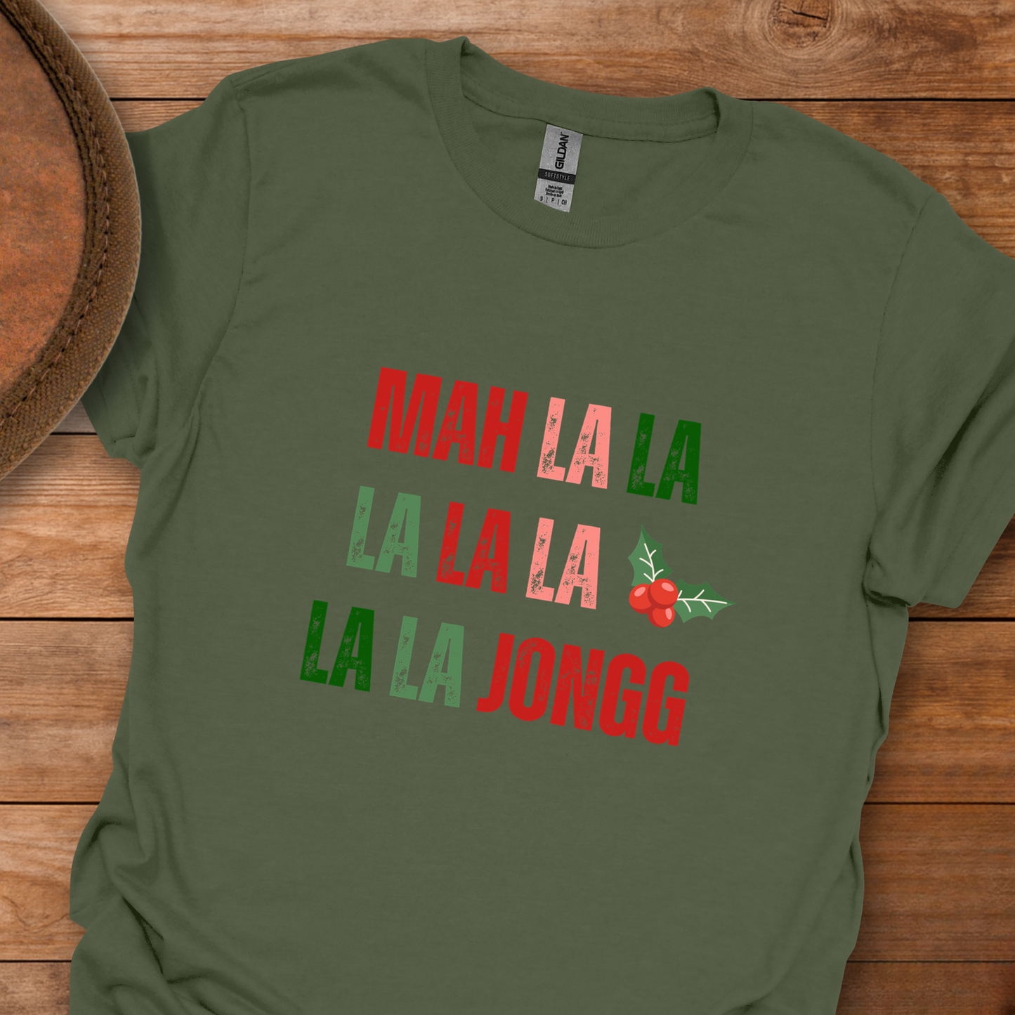Mah Jongg La La La Holiday T-Shirt