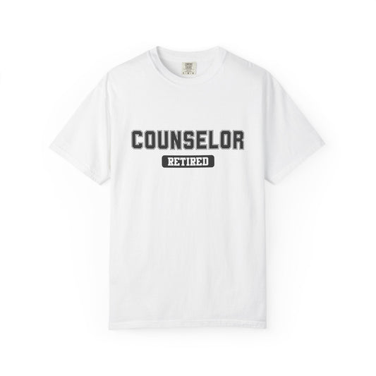 Counselor Retired Gym T-Shirt