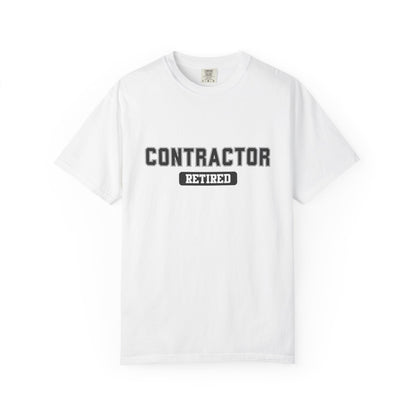 Contractor Retired Gym T-Shirt
