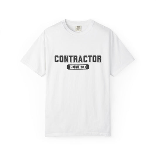 Contractor Retired Gym T-Shirt
