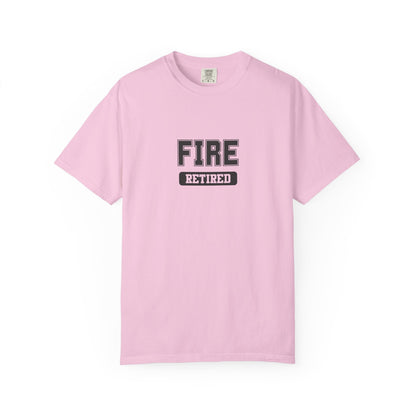 Fire Retired Gym T-Shirt