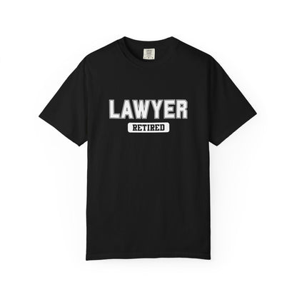 Lawyer Retired Gym T-Shirt