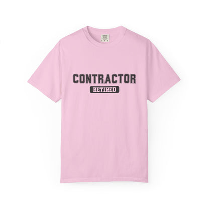 Contractor Retired Gym T-Shirt