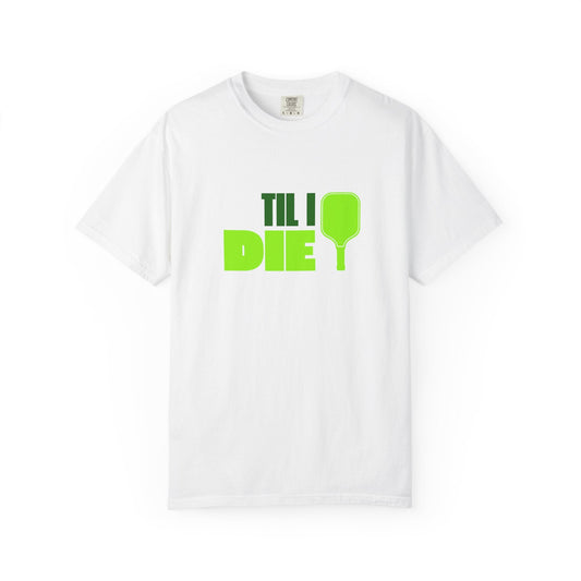 Pickleball Tile I Die Block T-Shirt